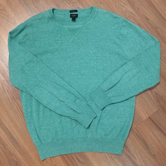 J. Crew Slim Fit Green Sweater - Picture 4 of 6